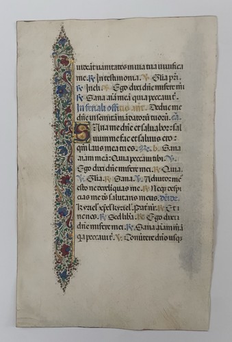 Large 15thc illuminated - 15thc,