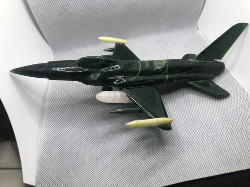 Natural nephrite jade fighter - natural,