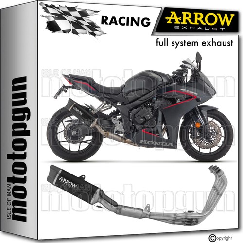 Arrow full exhaust race - exhaust, open