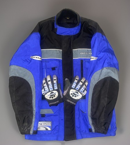 Vintage ocelot bike jacket 2xl - vintage,