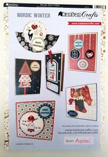 Kanban Nordic Winter Collection Card Making Kit. Toppers/Papers/Cards