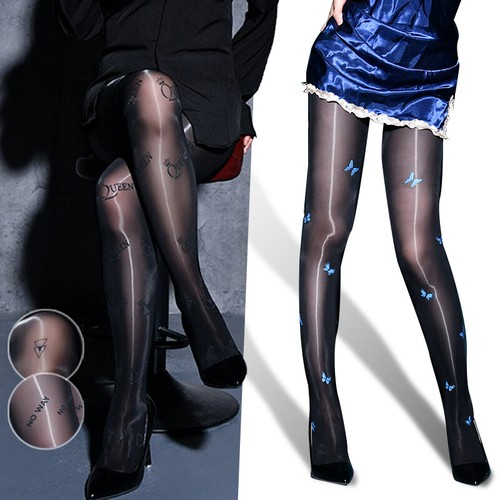 Women oil shiny embroidered - women,