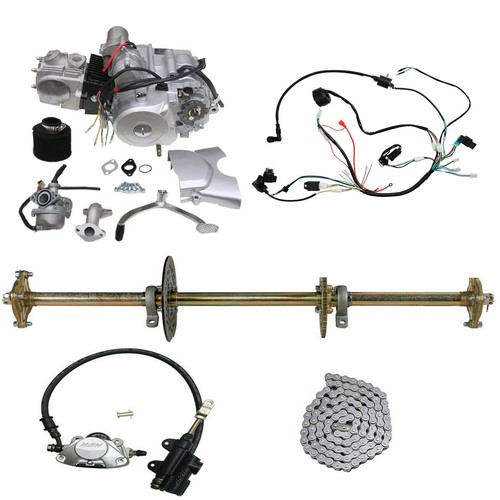 810mm rear axle - 32'',