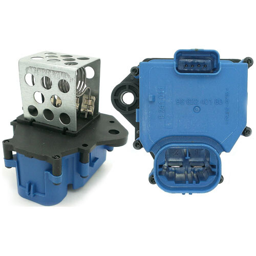 Heater blower fan - fan, resistor