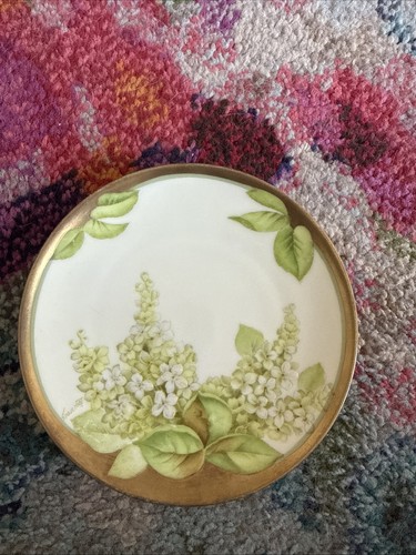 Bavarian china plate pt - china,