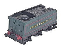 TT Gauge Great Western Railway 3-Axle Green Tender For Steam Train Models Unbox.