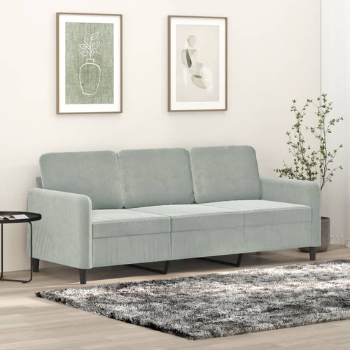 Seater sofa light gray - light,