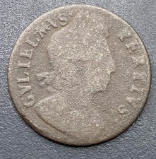 1700 William III Half Penny