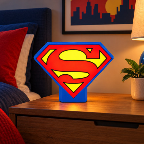 Superman led dimmable light - superman,