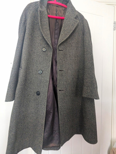 Men grey herringbone tweed - grey,