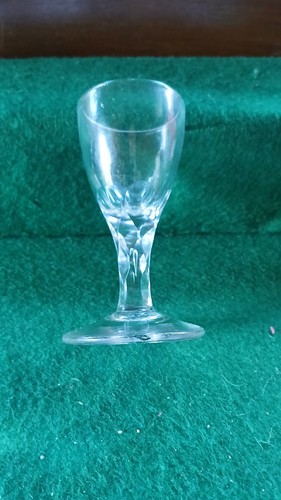 Georgian wine glass with facet - georgian,