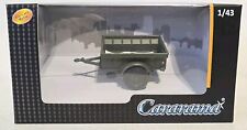 Cararama 1:43 Scale Trailer for Jeep Willys USA Military Green Boxed Diecast