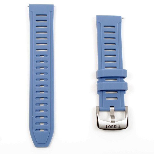 Blue silicone strap - , tissot