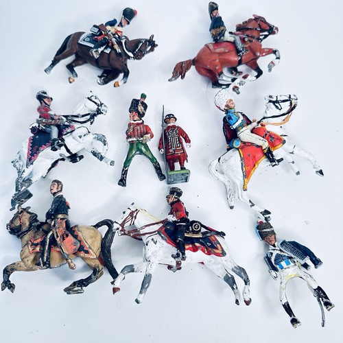 Vintage lead toy soldiers - vintage,
