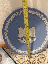 Wedgewood Jasperware Christmas Plate 1978 Horse Guards