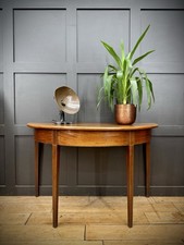 Antique Demi Lune Console