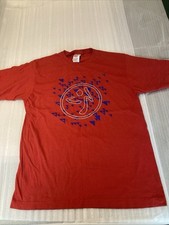 Zumba Blouse Women’s One Size Fits Most Short Sleeves Work Out Tee Shirt Red