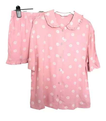 Pink short pyjamas - m&s, ladies