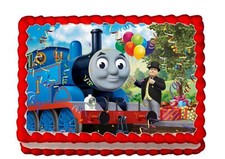 Thomas Train EDIBLE A4 Icing