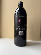 6 dark violet glass 1 litre bottles, used once for mineral water