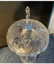 waterford crystal  Seahorse lamp finial