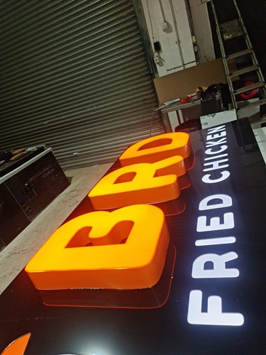 Sign letters shop signs - 3d,