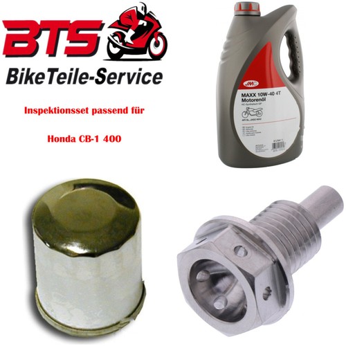 Set oil filter drain plug - set,