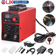 UK Mini Portable ARC MMA‑250 Amp IGBT Inverter Welder Electric Welding Machine