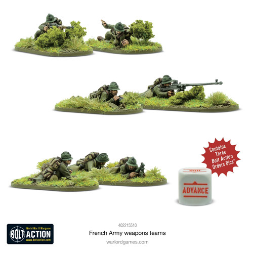 French army weapons team bolt - french,