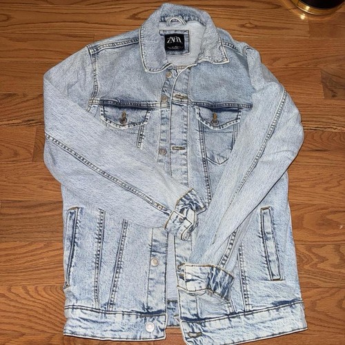 Zara blue denim jacket