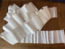 9.5 Metres 6” 138mm Triple Pinch Pleat Curtain Header Tape - Good Quality - NEW