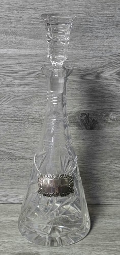 Vintage clear cut crystal - vintage,