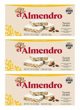 3 Pack El Almendro turron Duro