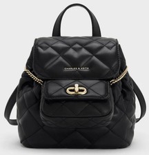 Charles keith quilted backpack - charles,