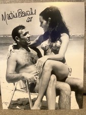Martine Beswick Thunderball James Bond Autographed Photo #4