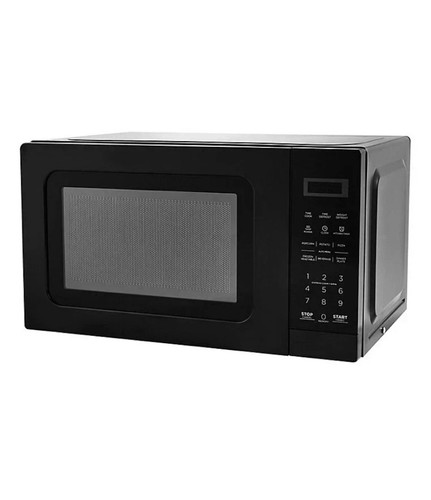 700w black digital microwave - 700w,