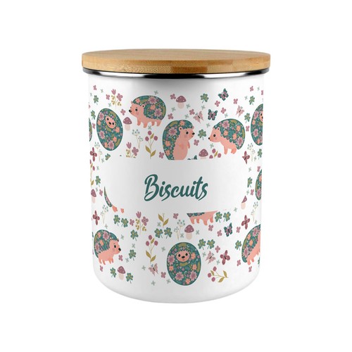 Extra large enamel biscuit - large,