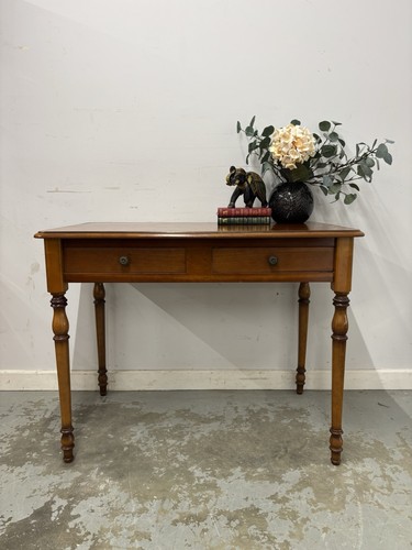 Wooden console table desk - table,