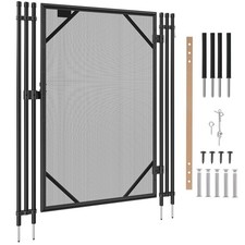 Uimoso Pool Fence Gate 4 x 2.5 FT Removable Inground Pool Gate for Kids Security