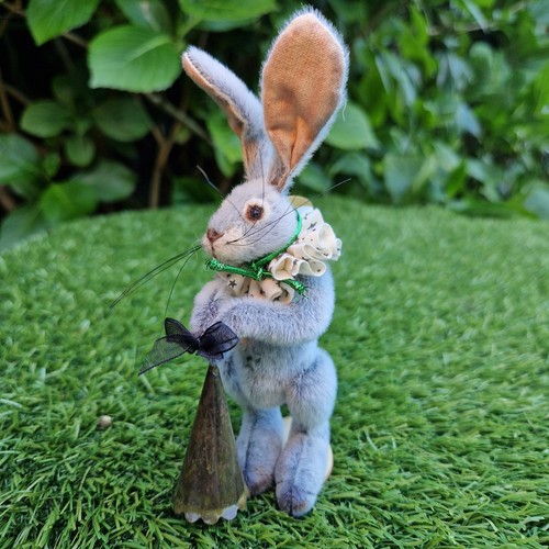 Hare with bell puzzle - hare,