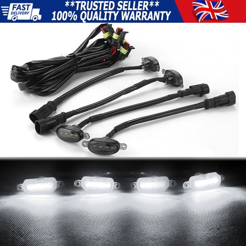 Led drl white - 4x,