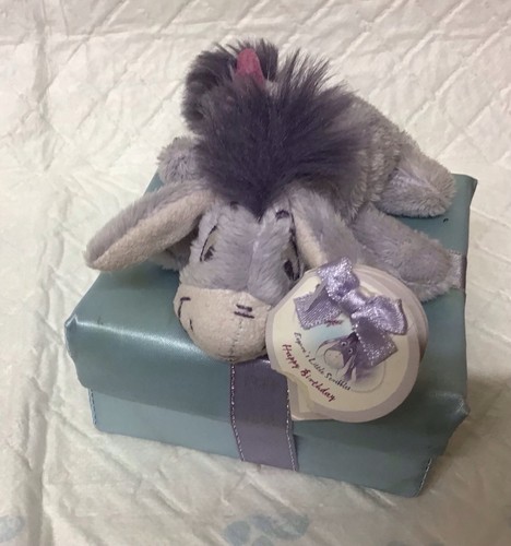 Eeyore box with tags - eeyore, on