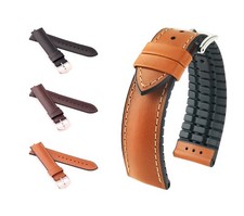 HIRSCH Performance Watch Band "James", 18-22 mm, 3 colors, new!