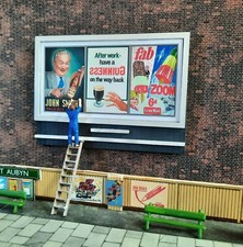 OO GAUGE 1960'S BILLBOARD