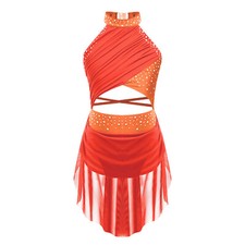 UK Girls Lyrical Dance Costume
