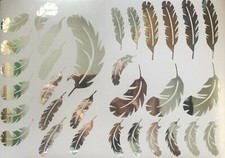 Feathers x  31 16 COLOURS