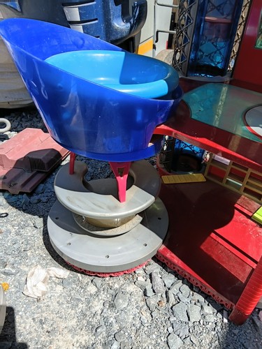 Red coin operated - red, coin-operated