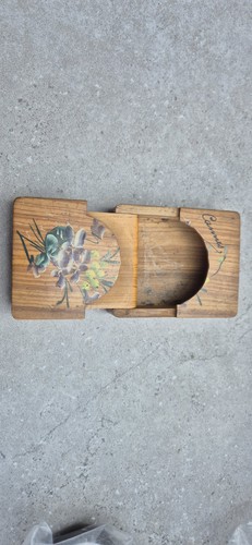 Antique wooden hand painted - antique,
