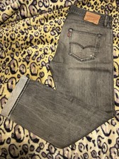 Levi's 501 Grey 34 Waist 32