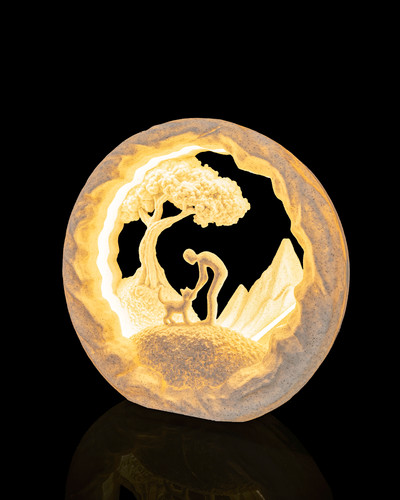 Printed cat lover lamp - 3d, –
